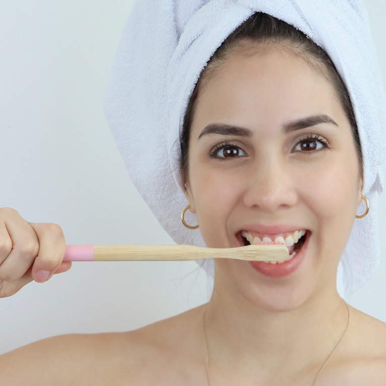 Bamboo Brush Rosado (Adulto) - Imagen 2