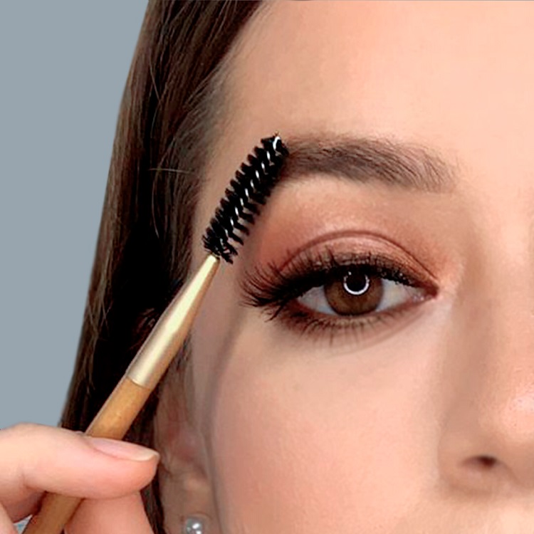 Brocha De Bambú Para Cejas - Imagen 2