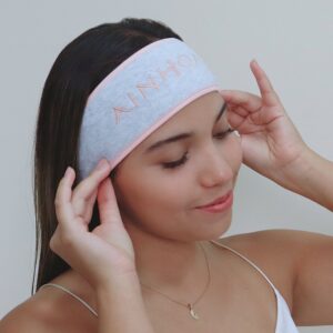 Skincare Headband Grey